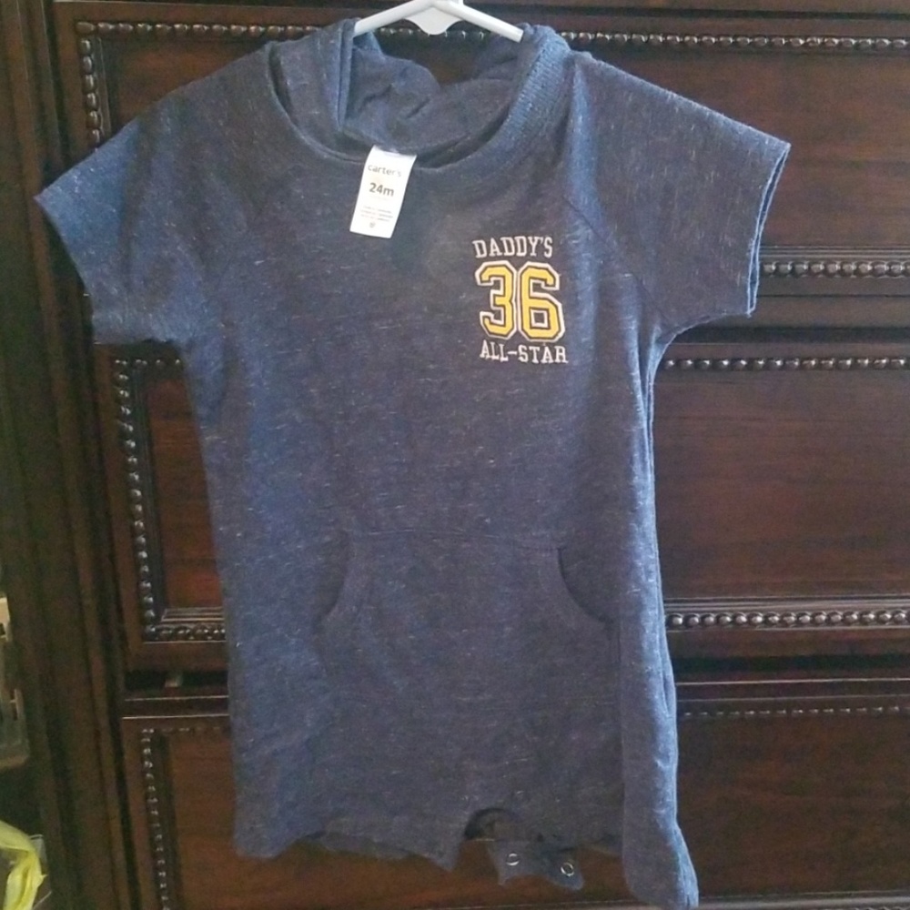 Baby boy one piece summer outfit
